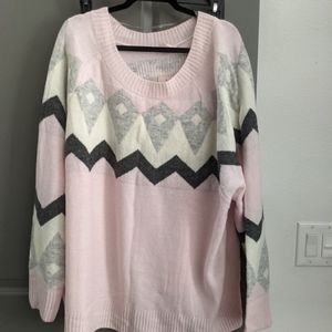 Como Baby Pink Super Cozy and Soft Swester